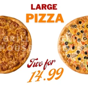 two Large pizza deal